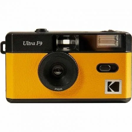 Kodak Cámara Analógica Ultra F9 DA00248 35mm/135 Amarilla Kodak Cámara Analógica Ultra F9 DA00248 35mm/135 Amarilla